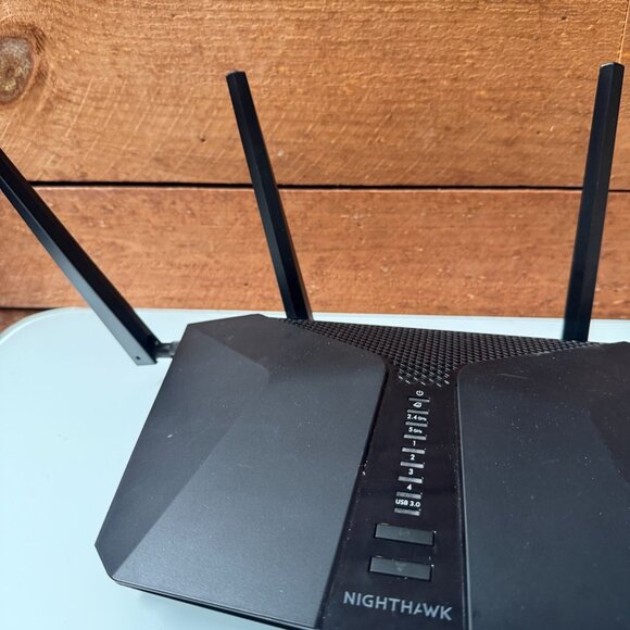 NETGEAR Nighthawk AX6 AX4300 WiFi 6 Router 5-Stream Gigabit No Power Cable - Picture 5 of 6